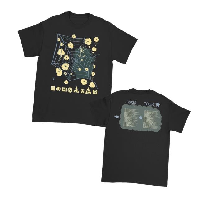 Turnover Music Merch Us Tour 2025 Shirts - Fasatee