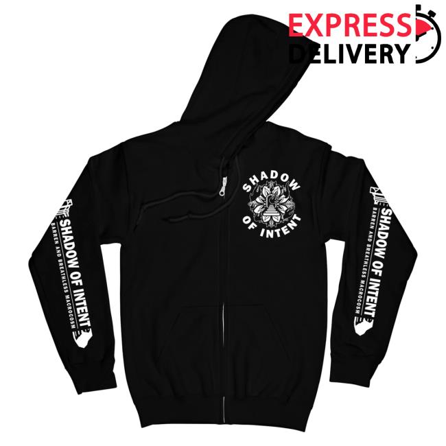 Official Shadow Of Intent Rising Merch Shadow Of Intent - No Remorse Zip Up Hoodie Risingmerch
