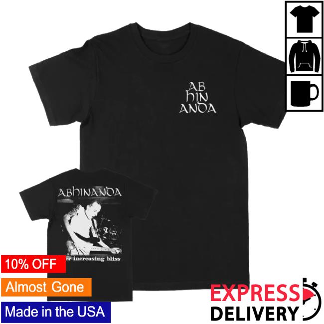 Trending Tandang Store Merch Abhinanda "Ever Increasing Bliss" Black Hoodie Sweatshirt Tandangstore Shop