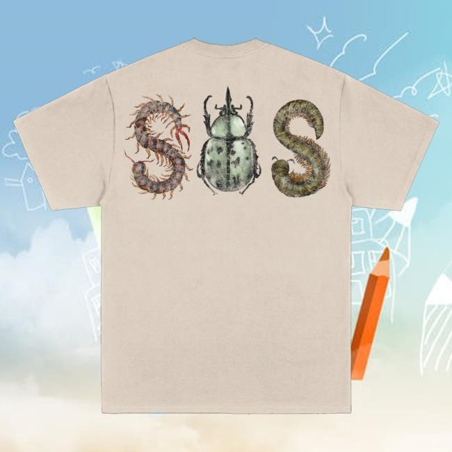 Trending Sza Official Store Sos Deluxe Natural Beetle Tee Shirt