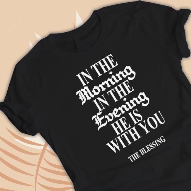 Official Elevation Worship Merch Blessing Lyrics Green Shirt