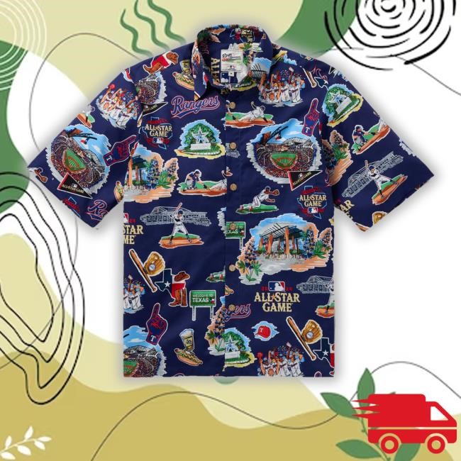 Reynspooner Merch All Star Game 2024 Scenic Hawaiian Tee