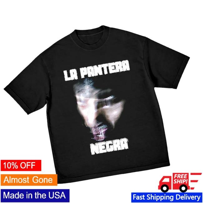 Myke Towers Merch Store La Pantera Negra Blur Crewneck Sweatshirt