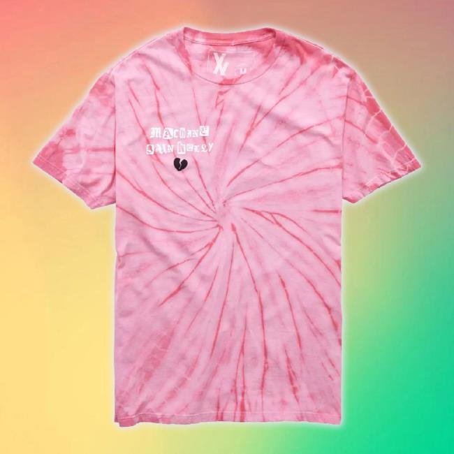Official Machine Gun Kelly Bloody Valentine Tie-Dye Long Sleeve Tee