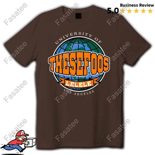 These Foos Merch These Foos University Orange New Shirt