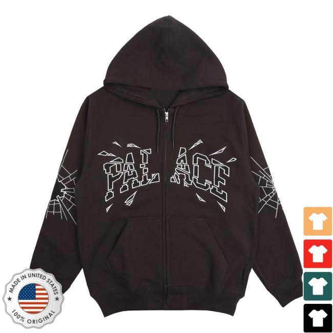 Official Supply Store Merch Palace Shatter Zip Hood - Black Shirts