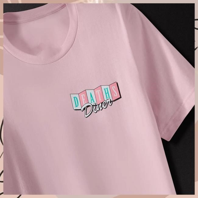Liquid Death Merch Death's Diner Shirt Liquid Death Merch Death's Diner Sweater