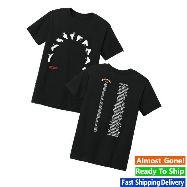 Grentperez Merch Backflips Tour Cities Limted Shirt