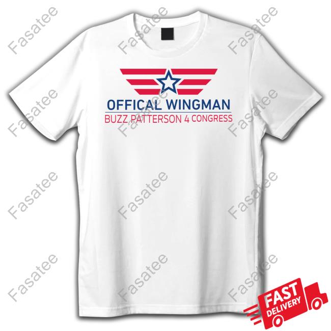 Limited Official Wingman Buzz Patterson 4 Congress Tee