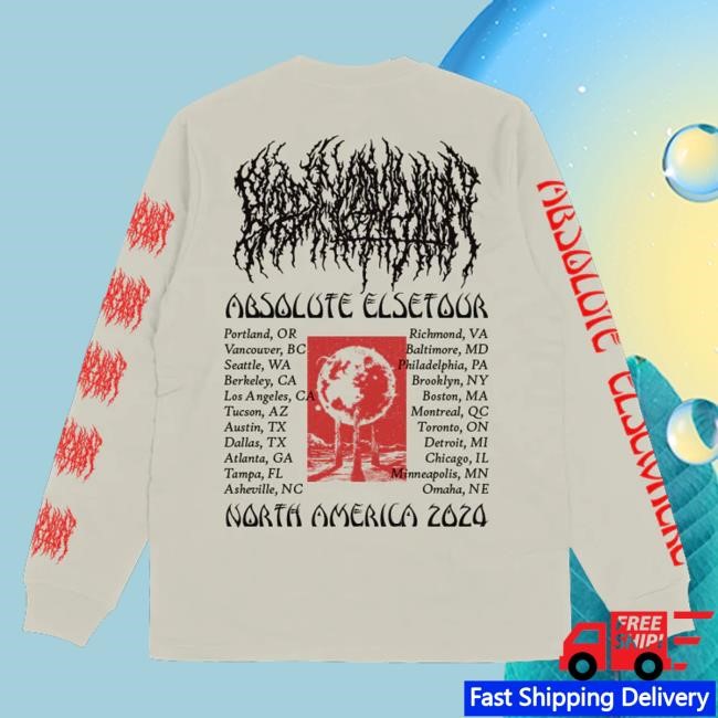 Blood Incantation Official Store Absolute Elsetour Na 2024 Hoodie