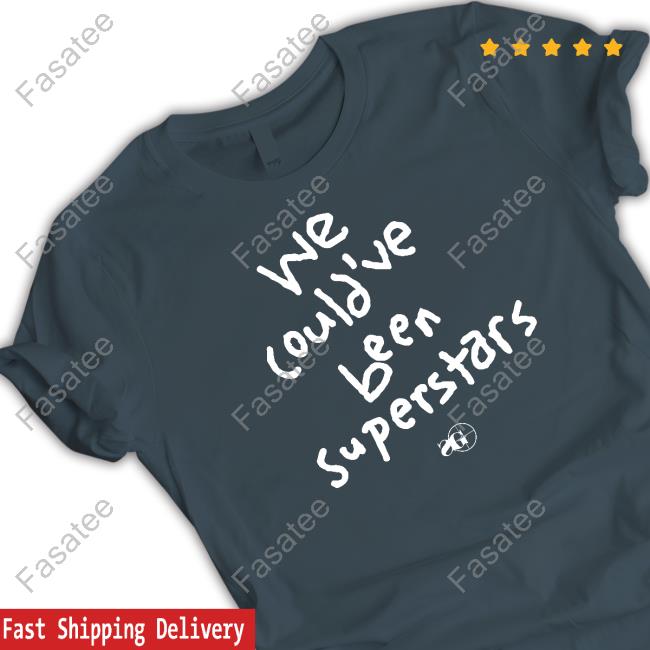 We Could've Been Superstars Long Sleeve T Shirt Derrick Leblanc Wearing We Could've Been Superstars Tee Shirt