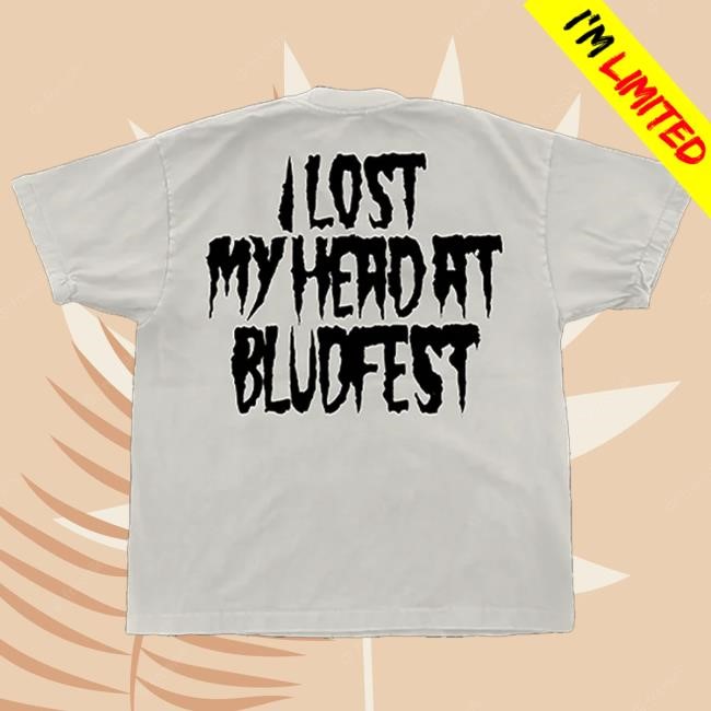 Yungblud Store Merch Bludfest Crewneck Sweatshirt