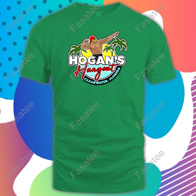 Hulk Hogan Wearing Hogan's Hangout Tee Hoganshangout Merch
