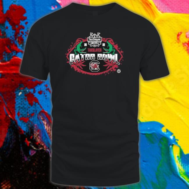 Official South Carolina Gamecocks 2022 Taxslayer Gator Bowl Shirt