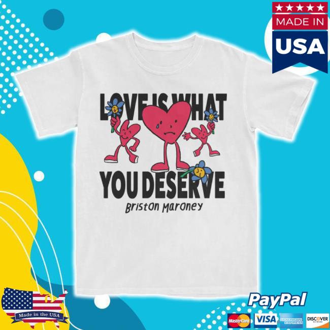 Original Briston Maroney Sad Happy Hearts Tee Shirt Bristonmaroney Shop