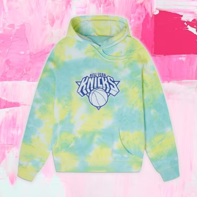New Era Knicks Ice Tie Dye Logo TankTop