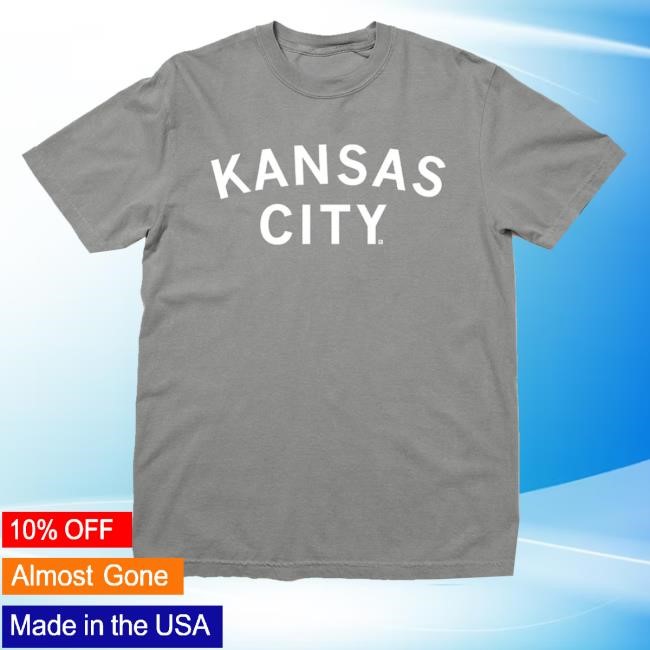 Raygun Merch Shop Kansas City Curved Logo Heavyweight T Shirt