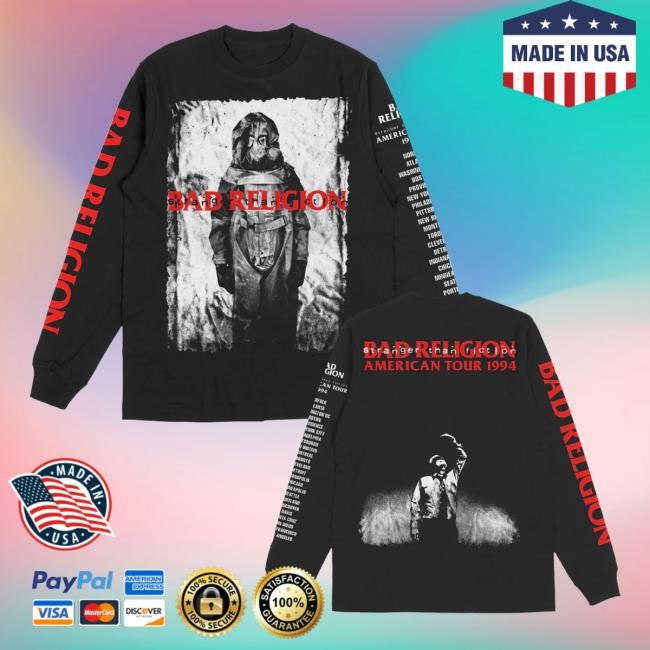 Bad Religion Store Stranger Than Fiction American Tour 1994 Shirts