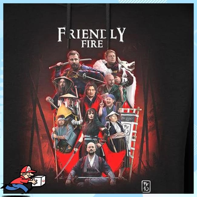 Trending Friendly Fire 8 Merch Store Shop Friendly Fire - Shadow Shirt