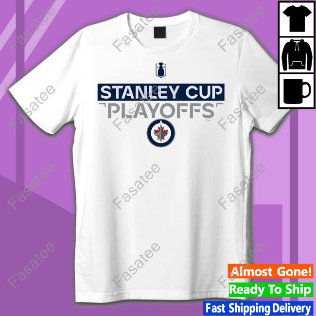 Winnipeg Jets Fanatics Branded White 2023 Stanley Cup Playoffs Tee Shirt