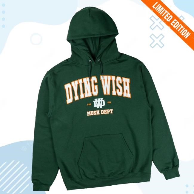 Official Dying Wish Official Merchandise Mosh Green T-Shirt