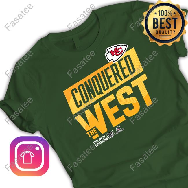 Conquered West Shirt Kansas City Chiefs 2022 Conquered West T Shirt