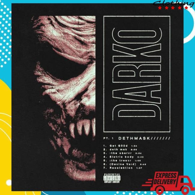 Trending Darko Us Merch Dethmask Pt 1 Sweaters Darko Band