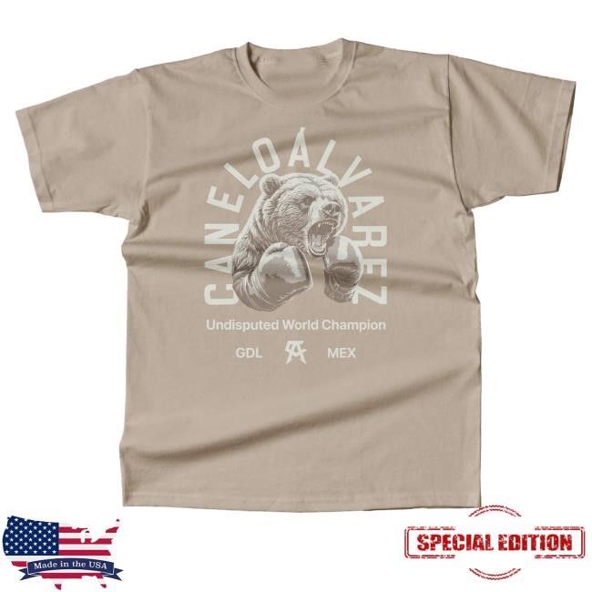 Official Canelo Store Bear In Mind Bundle Shirt