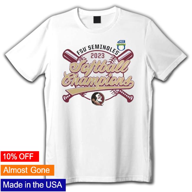 Florida State Seminoles 2023 Acc Softball Conference Tournament Champions Shirt