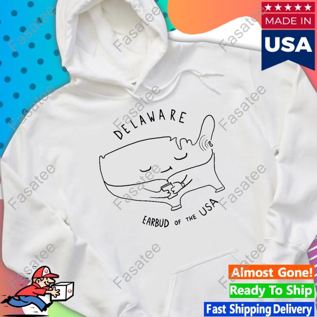 Delaware Earbud Of The Usa Long Sleeve Tee Shirt