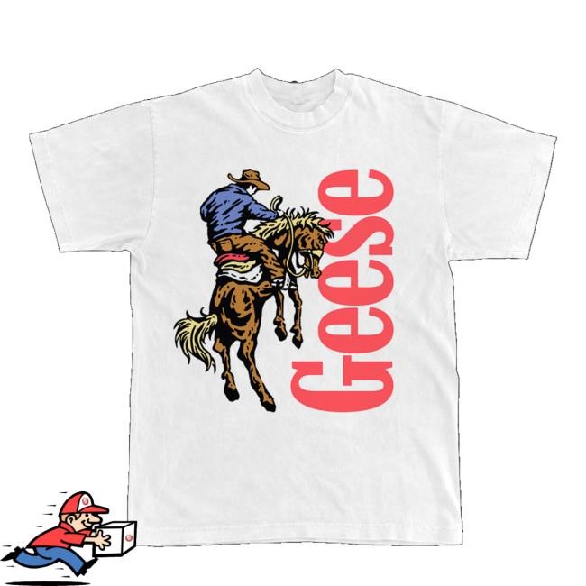 Partisan Records Store Geese 3D Country Cowboy Crewneck Sweatshirt
