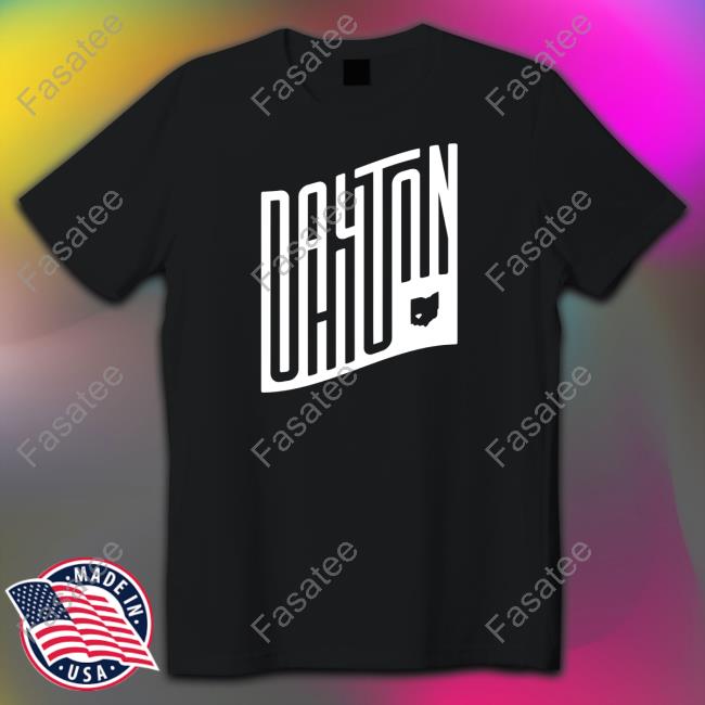 Dayton Oh Usa Dayton Ohio Typography Hooded Sweatshirt