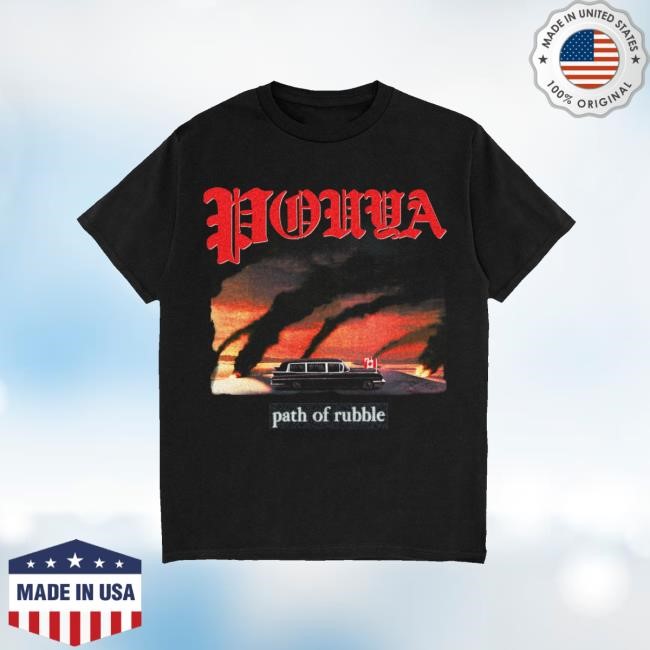 Pouya Merch Store Pouya Rubble Crewneck Sweatshirt Pouya Merch Store Pouya Rubble T-Shirt