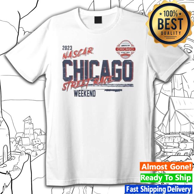 Official 2023 Nascar Men’S Chicago Street Race Starter White Prime Time Shirt Official 2023 Nascar Men’S Chicago Street Race Starter White Prime Time shirt