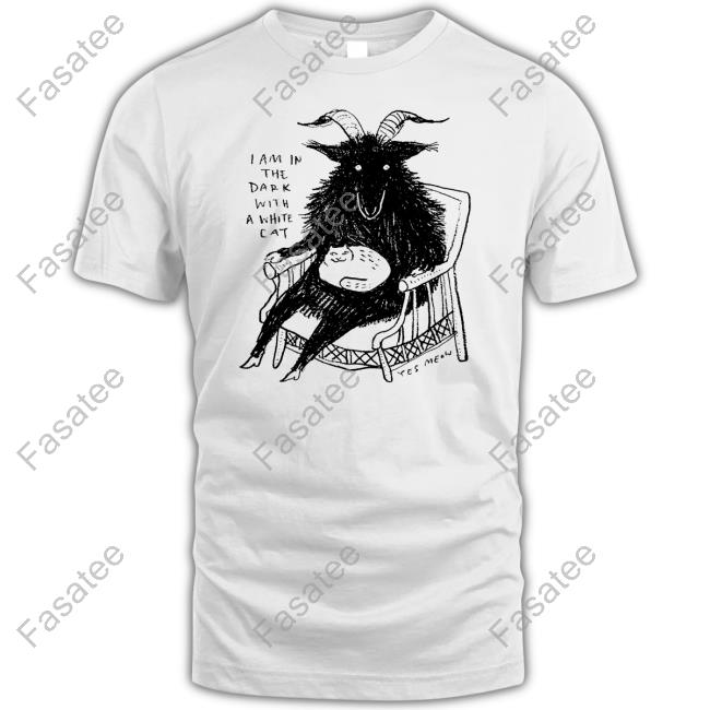 Dawning Crow I Am In The Dark With A While Cat Sweatshirt