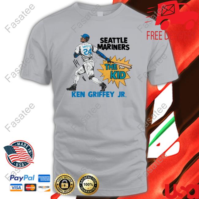 Seattle Mariners The Kid Ken Griffey Jr Hoodie Sweatshirt