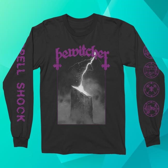 Official Nightshiftmerch Shop Bewitcher Candle Long Sleeve Sweatshirt