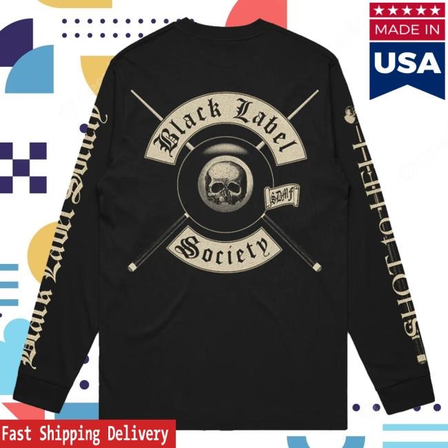 Original Black Label Society Merch Store Shop Shot To Hell Colors Hoodie Sweatshirt