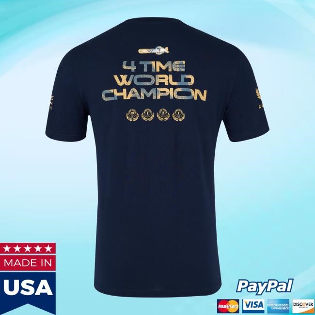 Red Bull Racing 2024 World Champion Winner Max Verstappen T-Shirt