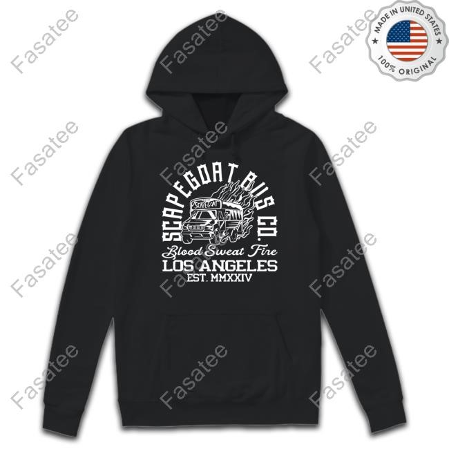 Capegoat Bus Co. Ringer Hoodie Sweatshirt