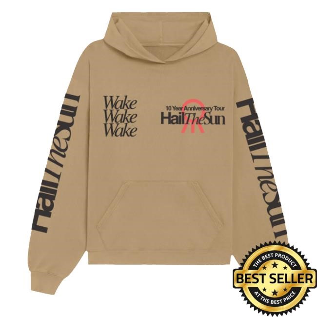 Hail The Sun's Tan Wake 10 Year Anniversary Tour Shirts