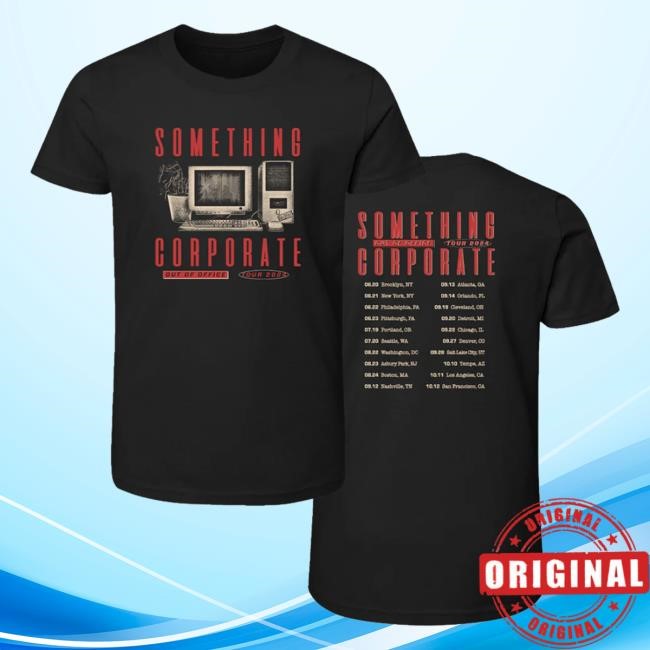 Andrew Mcmahon Merch Shop Soco Out Of Office Tour New Shirt