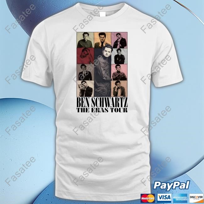 Limited Ben Schwartz The Eras Tour T-Shirt Limited Ben Schwartz The Eras Tour Tee