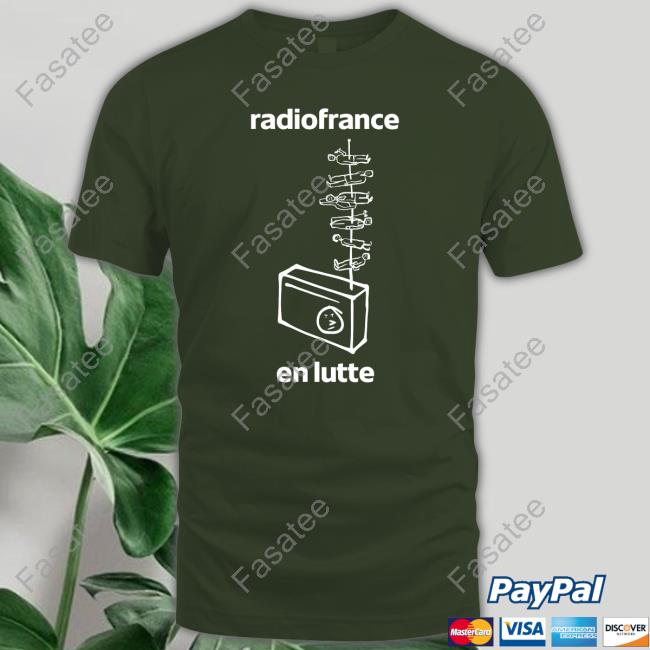 Sophie Binet Wearing Radiofrance En Lutte Tank Top