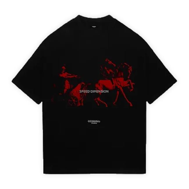 Official Yehonastudios Merch Store Speed Dimension - Black Hoodie Yehonastudios Shop