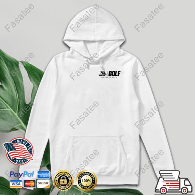 We The Best Golf Ivory Members Only Tee Shirt