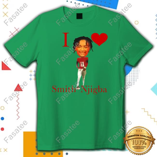 I Love Smith Njigba Sweatshirt I Love Smith Njigba Shirt