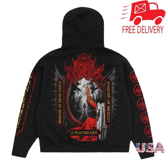 Downright Merch Zh Crown Magnetar Bringer Of Dead Light Pullover Tee