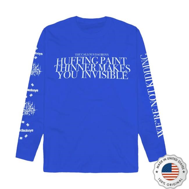 The Callous Daoboys Merch Store Invisible Royal Shirts
