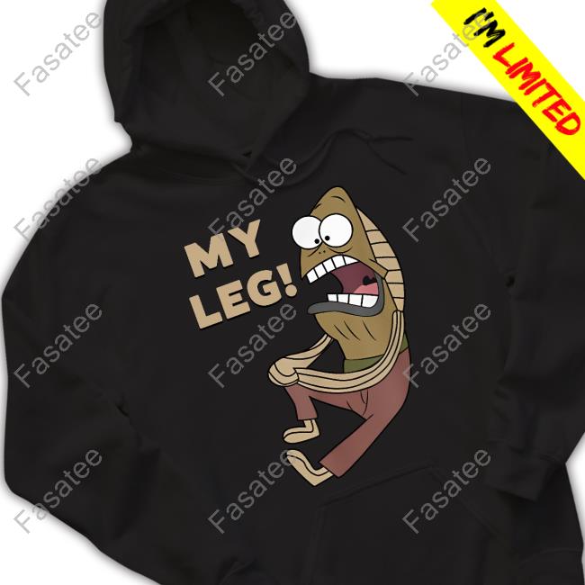 Fred Fish My Leg T Shirt